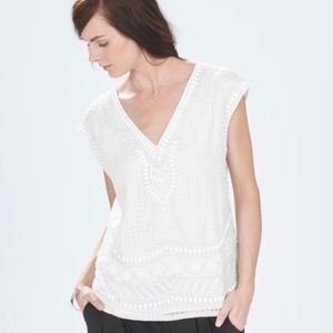 NEW Parker Embellished Blouse M